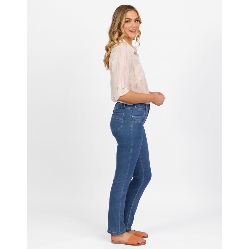 Vassalli Slim Leg Full Length Jean image number 2